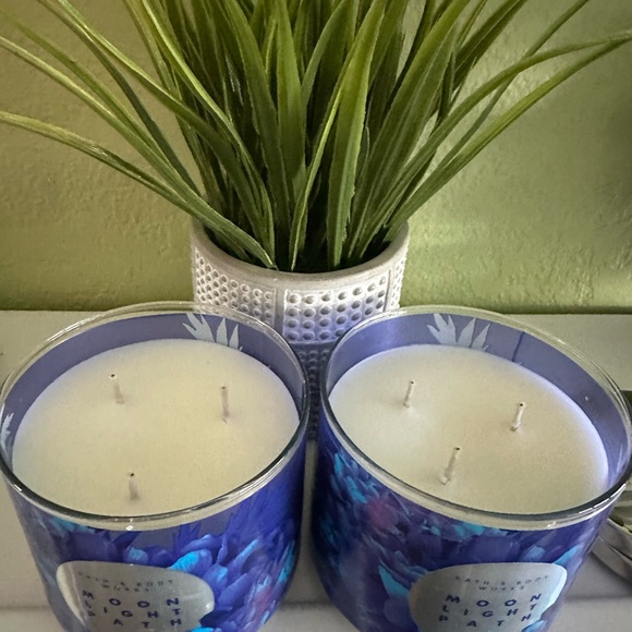 💙🦋NEW BBW X2 SPECIAL EDITION MOONLIGHT PATH CANDLE BUNDLE🦋💙🦋💙🦋💙 - Picture 3 of 4
